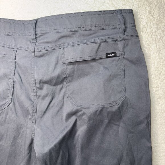 Prana Standard Straight Pants Cargo Pocket Size 40x32 Belted Nylon Gorpcore - Picture 5 of 9